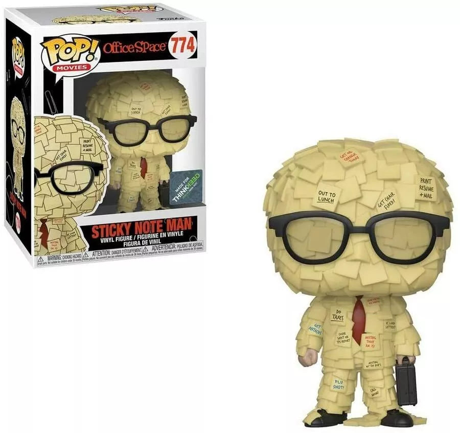 Sticky Note Man 774 (Office Space Think Geek Exclusive)