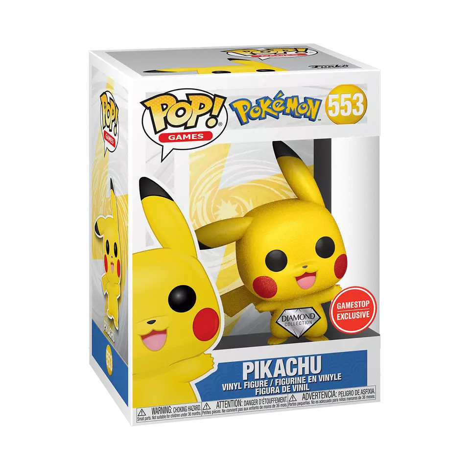 Pikachu 553 (Gamestop Exclusive Diamond Collection)